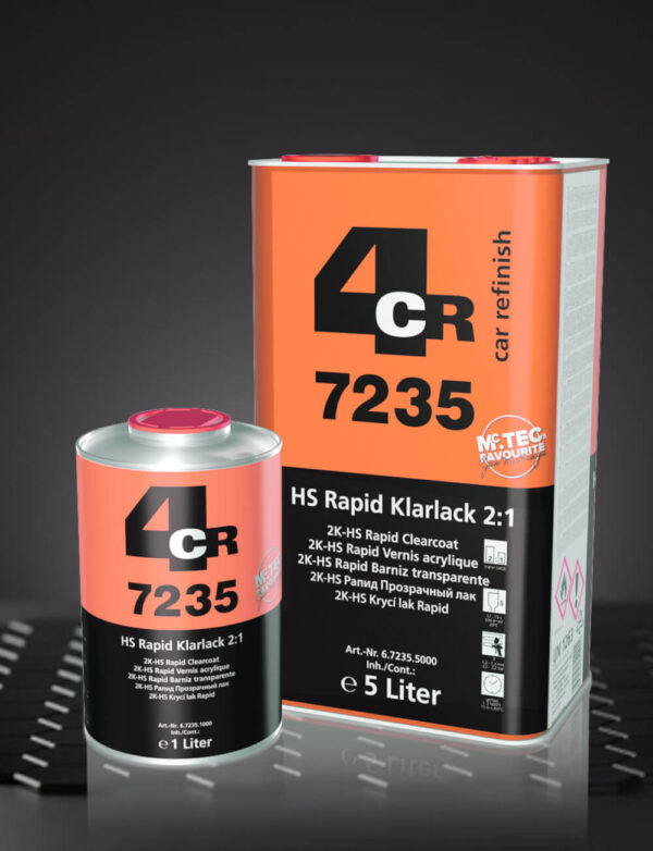4CR 7235 2K HS-Rapid Clearcoat 2:1 5 L