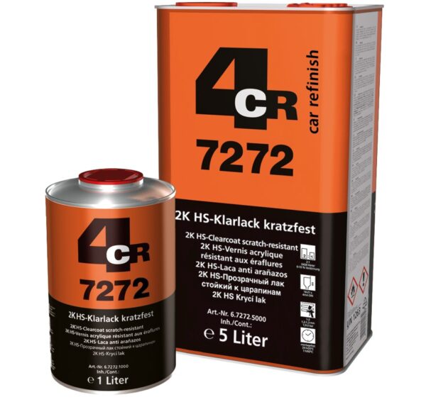 4CR 7272 2K HS-Clearcoat 2:1 scratch-resistant 5 L