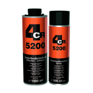 4CR 5200 AEROSOL CAN 500 ML UNDERBODY BLACK
