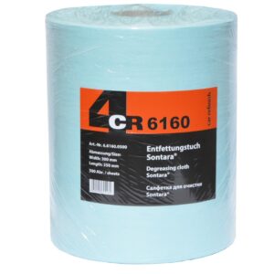 4CR 6160 Degreasing Cloth/Wrag 38 x 30 cm Dispenserbox of 150 pc.