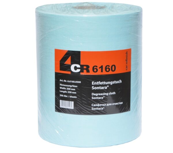 4CR 6160 Degreasing Cloth/Wrag 38 x 30 cm Dispenserbox of 150 pc.