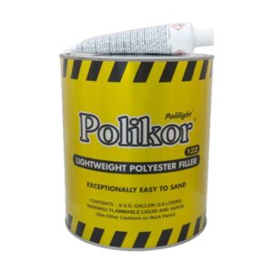 POLIKOR Gold Light Weight Body Filler 3LT Can + Hardener