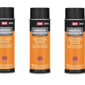 SEM 40523 LOW VOC Rubberized Undercoating 19oz Aerosol Spray