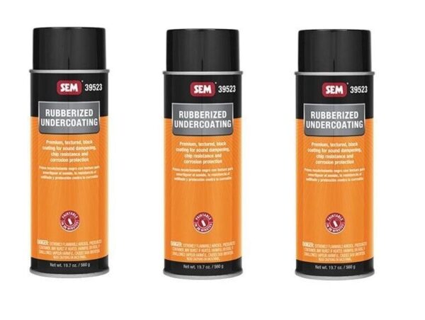 SEM 40523 LOW VOC Rubberized Undercoating 19oz Aerosol Spray