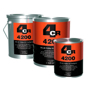 4CR 4200 2K Primer HS-Filler 4:1 light-gray 1 Gal