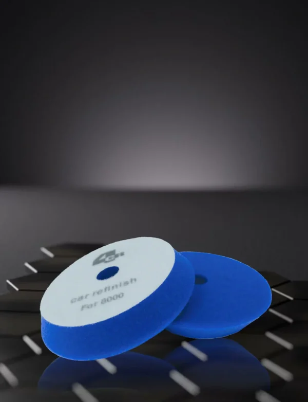 4CR 8711 Polishing Pad Dark Blue 150 mm x 25 mm,Velcro 125 mm