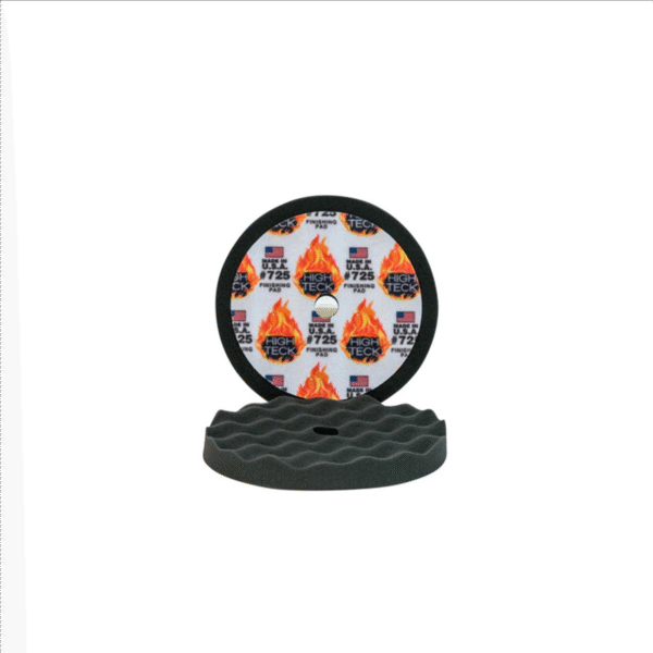 HIGH TECK 725 Black Foam Finishing Pad for Detailing