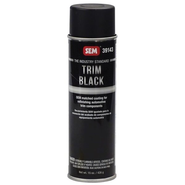 SEM 39143 Trim Black OEM Match 15 oz Aerosol